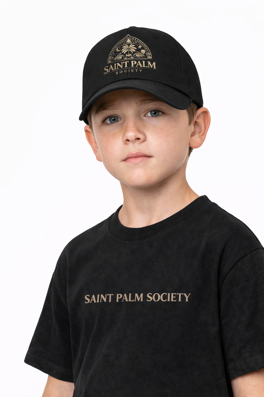Saint Palm Society Classic Black Cap