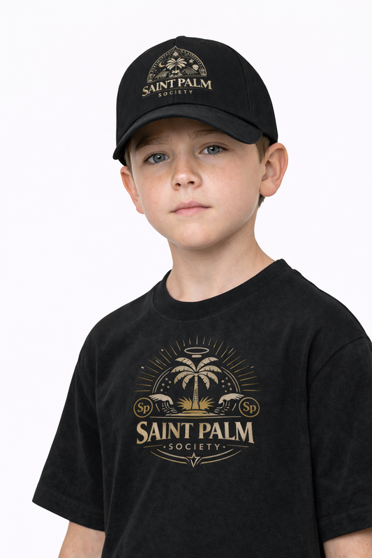 Saint Palm Society Classic Black Cap