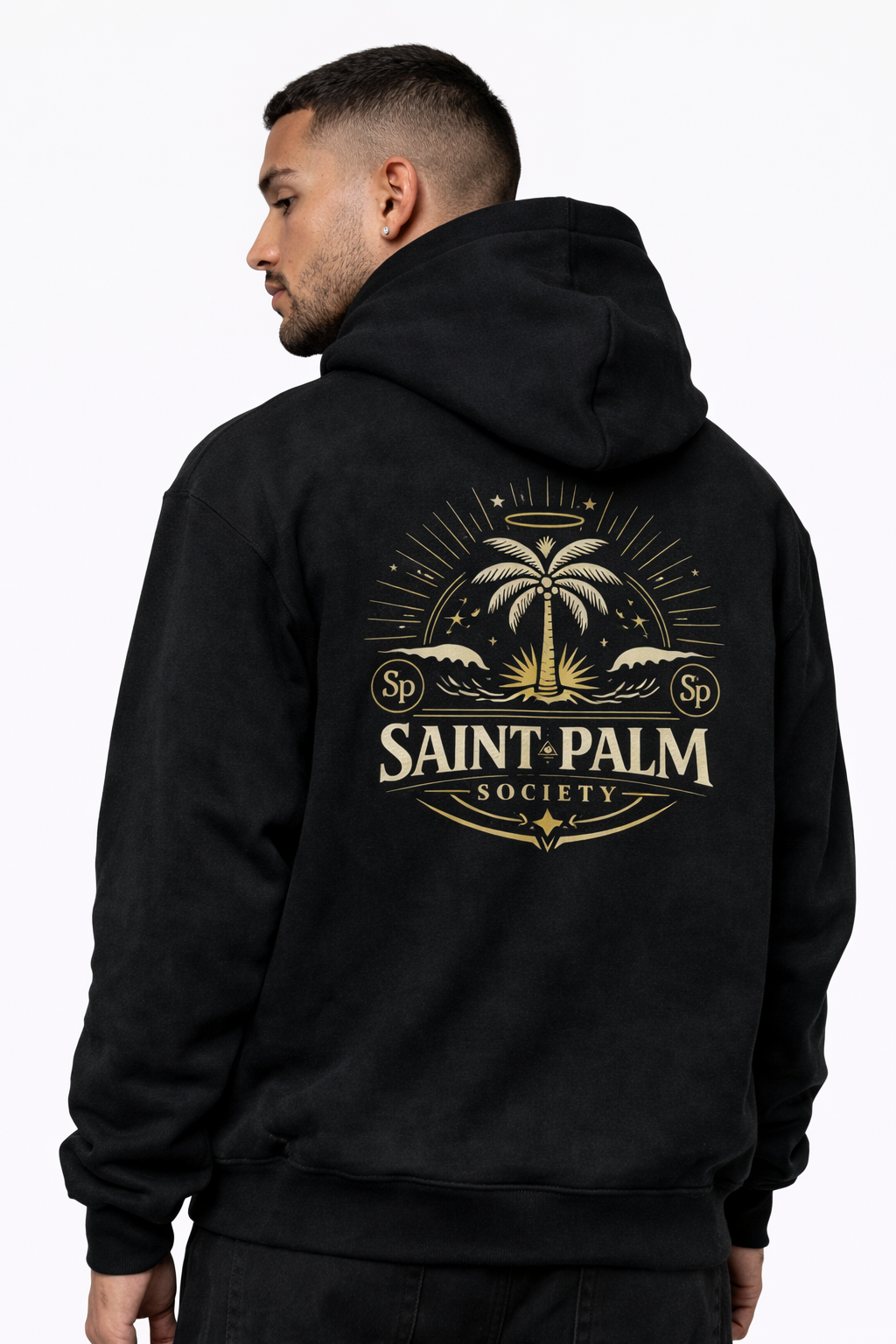 Saint Palm Society “Lux et Mysteria” Signature Hoodie
