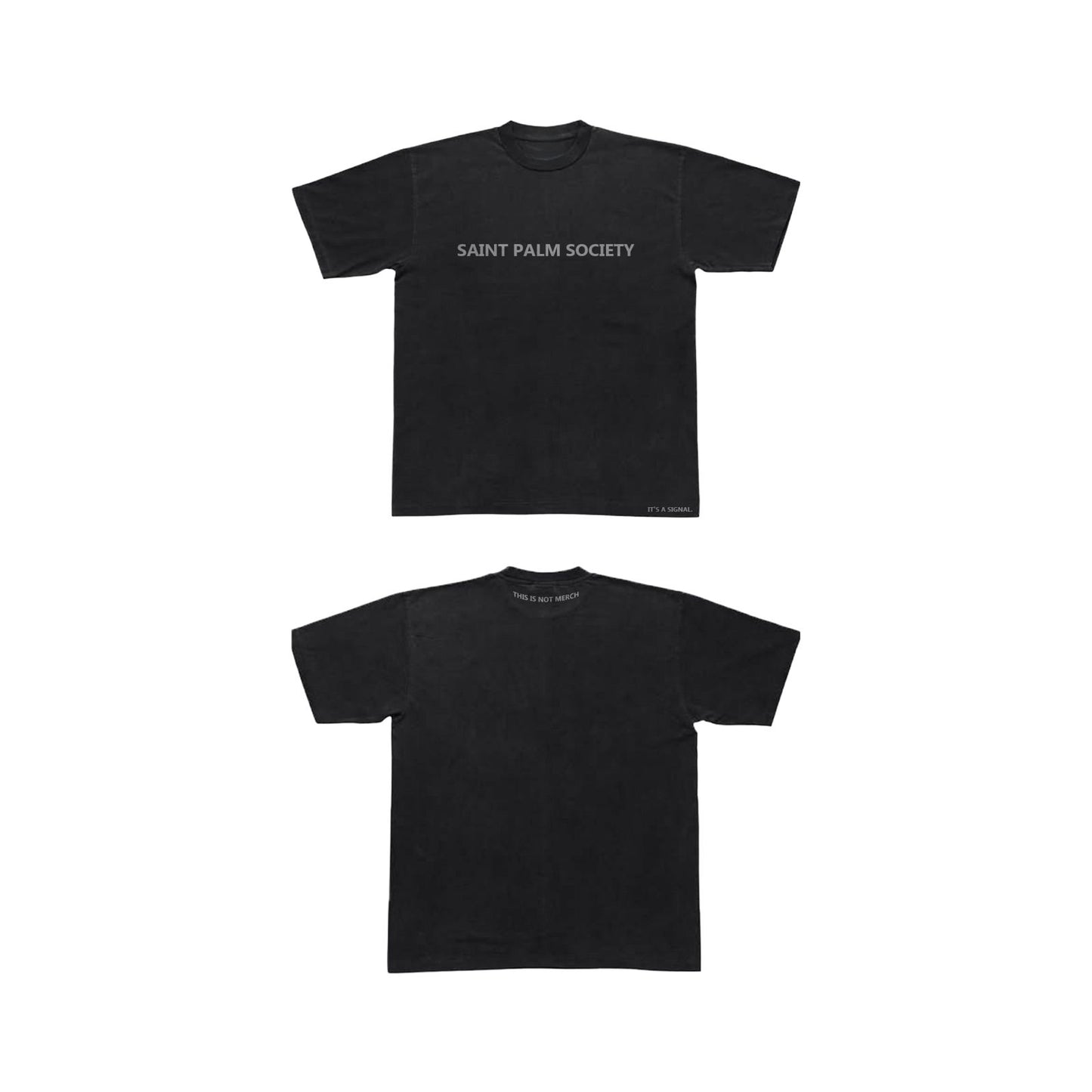 Saint Palm Society Signature Logo T Shirt